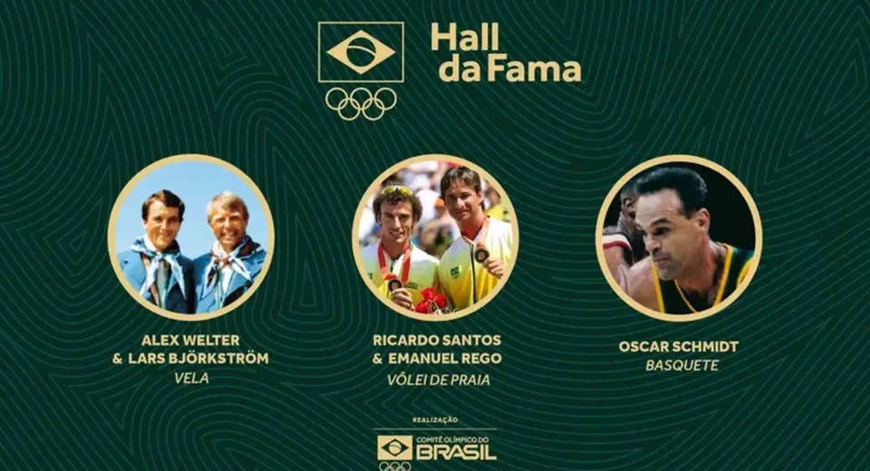 COB anuncia os atletas que serão homenageados este ano no Hall da Fama