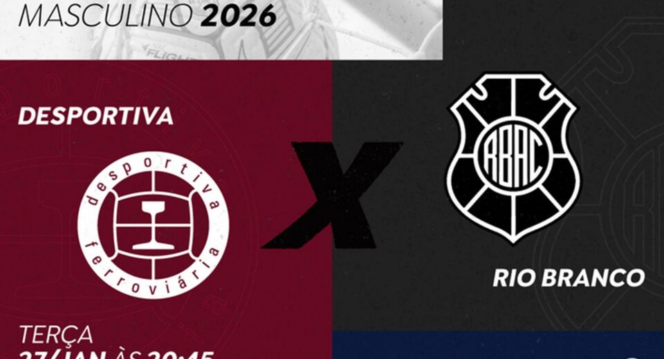 TV Brasil transmite duelo entre Desportiva Ferroviária e Rio Branco ES