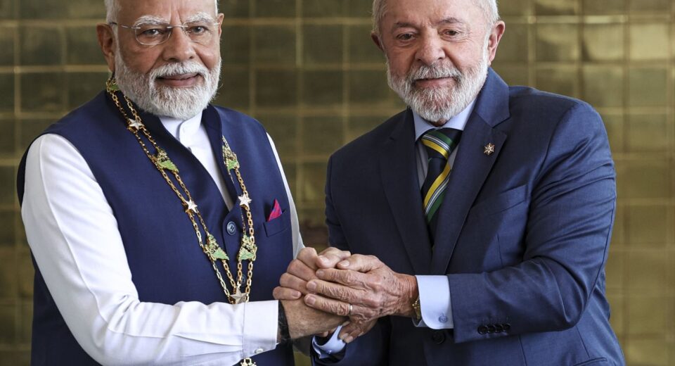 Lula e primeiro-ministro da Índia debatem ampliação de parcerias