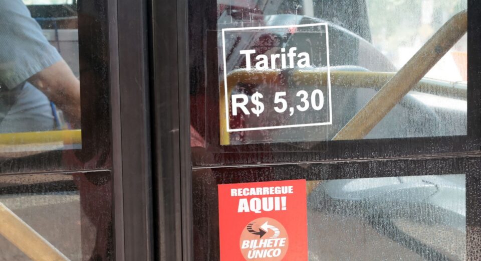 Passagem de ônibus em São Paulo sobe 6%