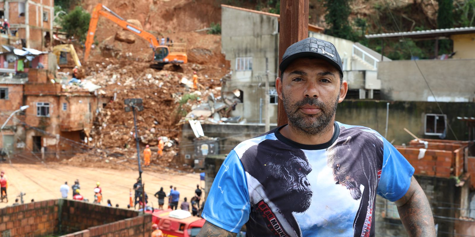 Com medo de novo deslizamento em MG, pedreiro cobra moradia digna