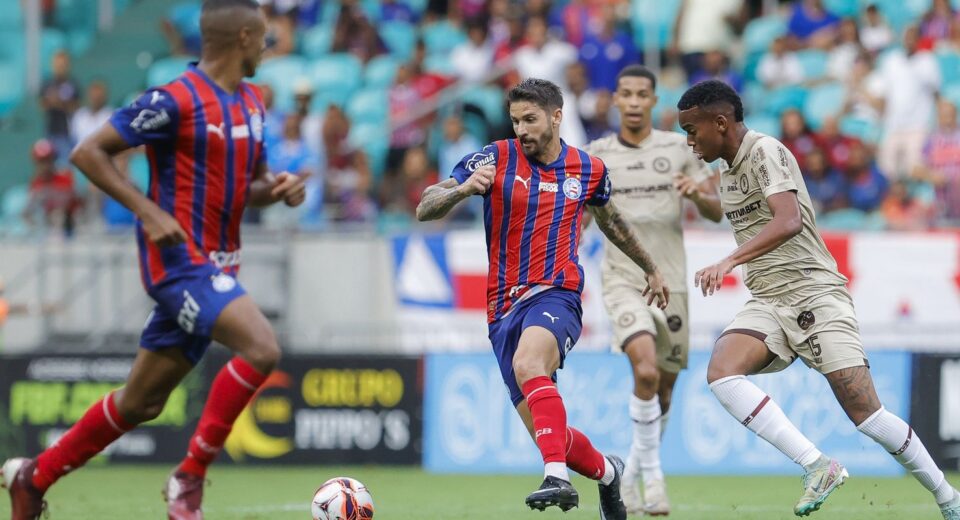 Campeonato Baiano: Bahia abre vantagem, mas Jacuipense busca empate