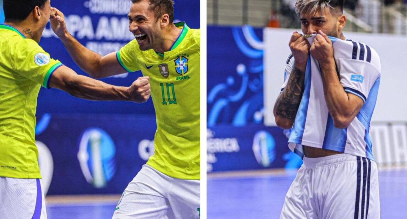 Brasil e Argentina decidem Copa América de Futsal neste domingo