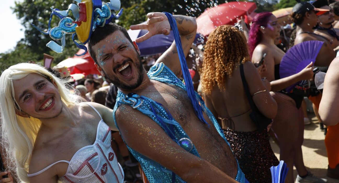 Bloco celebra diversidade e carnaval sem assédio no Rio de Janeiro