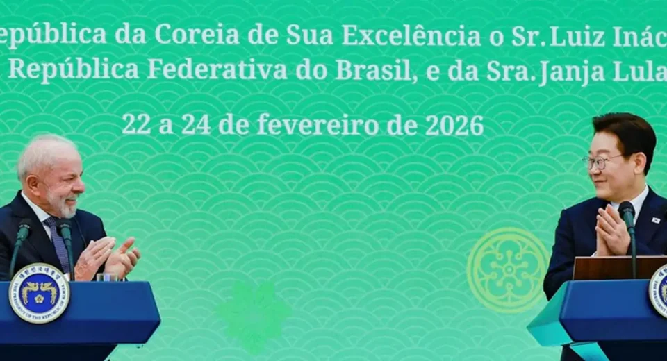 Em Seul, Lula anuncia acordos comerciais com a Coreia do Sul