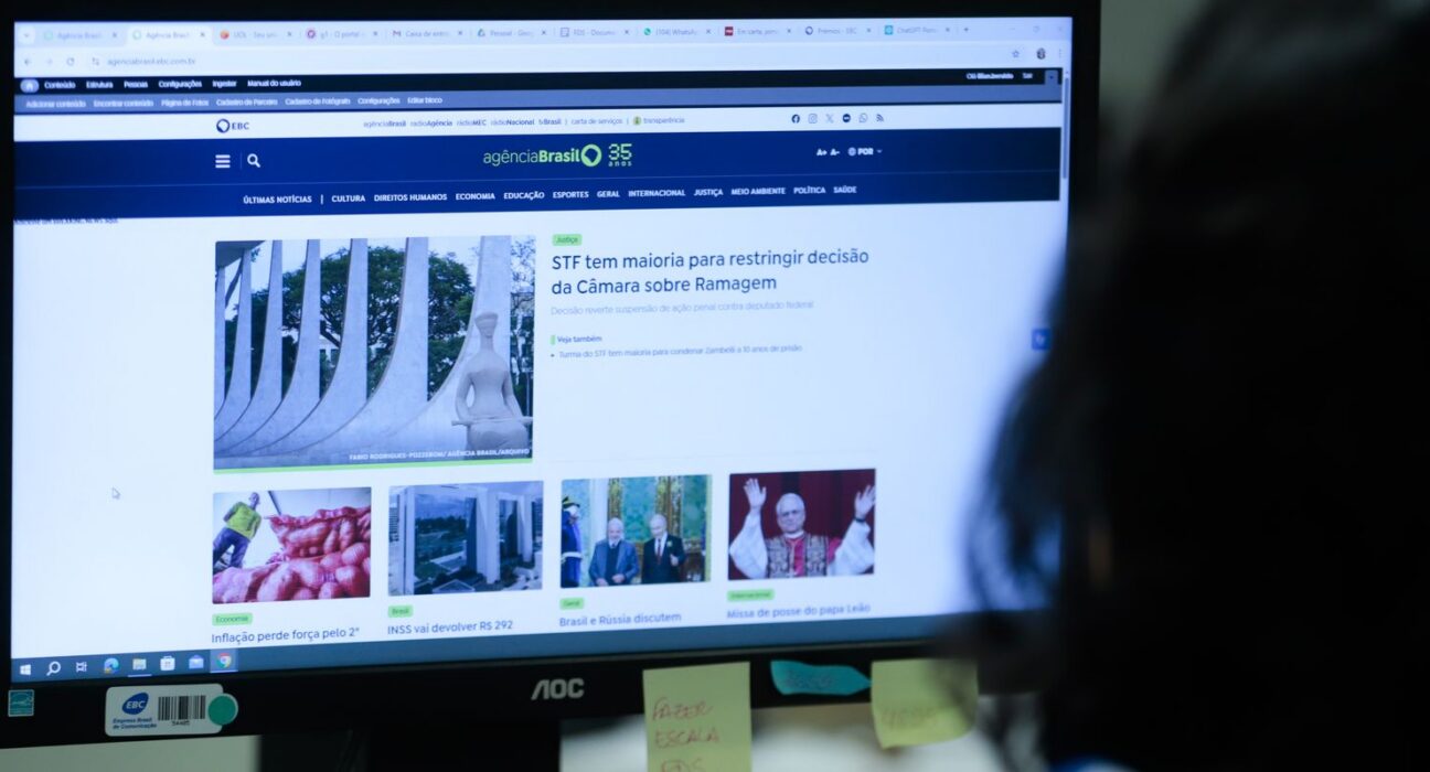 Agência Brasil cresce 20% em visualizações em 2025