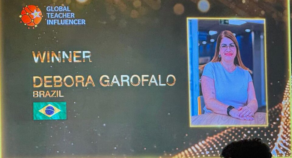 Brasileira Débora Garofalo é eleita professora mais influente do mundo