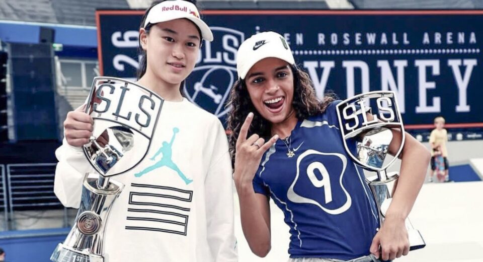 Rayssa Leal vence primeira etapa do circuito mundial de skate