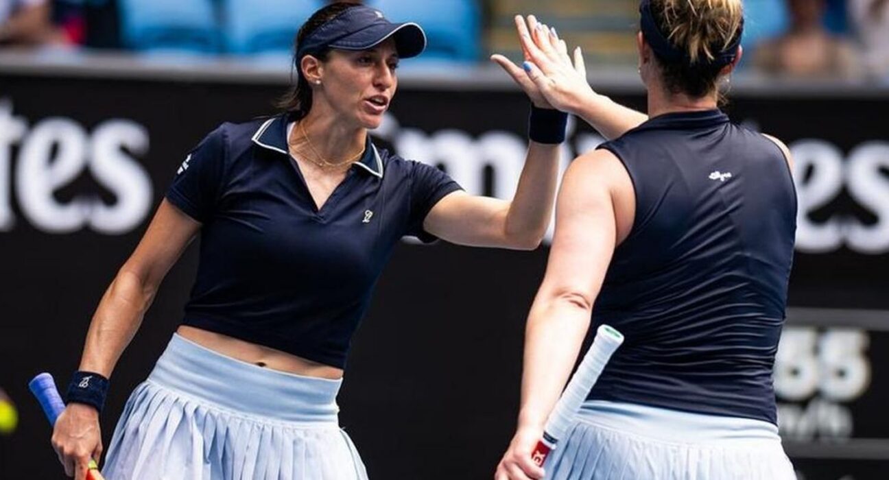 Dupla de Stefani vence 2º jogo e vai às quartas do WTA 1000 de Doha