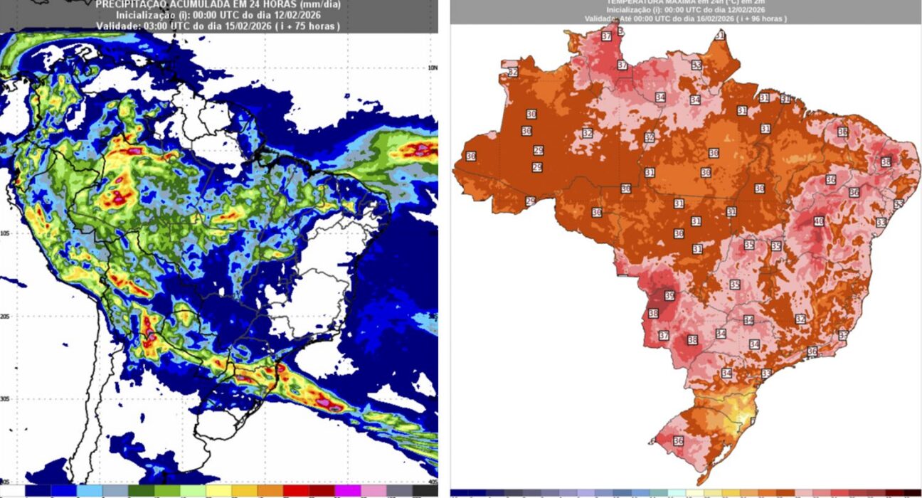 Carnaval terá chuva e calor em boa parte do país
