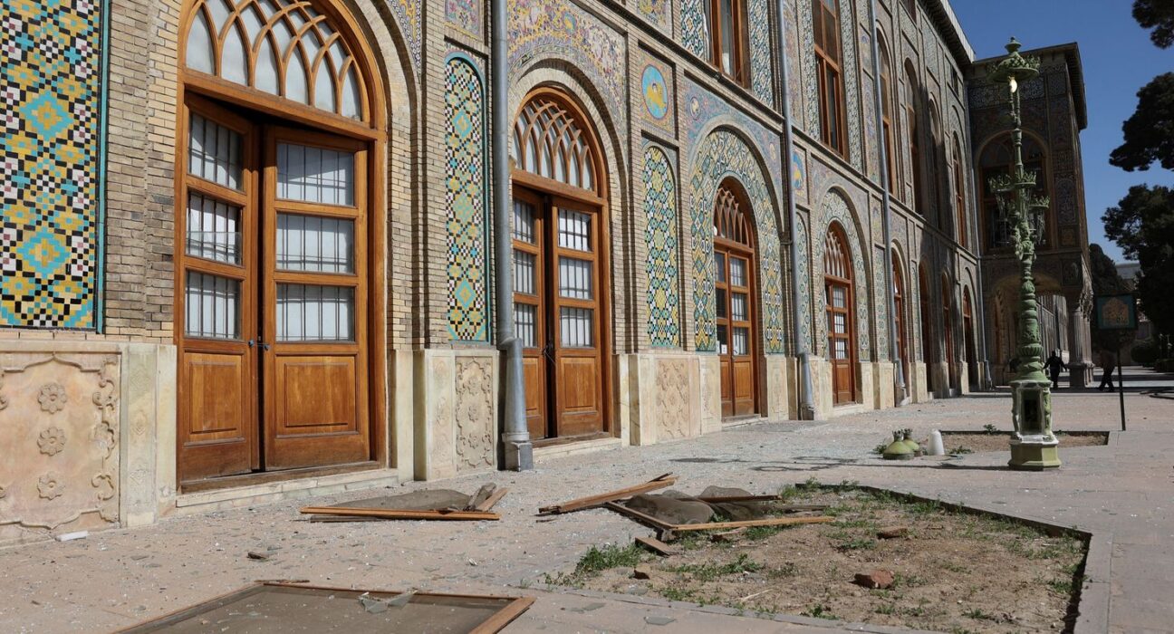 Patrimônio Unesco, Palácio de Golestan em Teerã é danificado em ataque