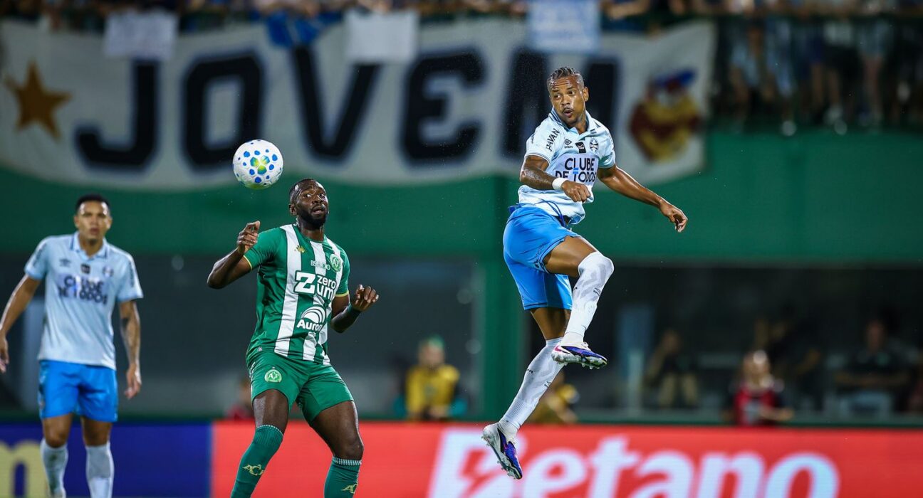 Brasileiro: Chapecoense e Grêmio ficam no empate de 1 a 1