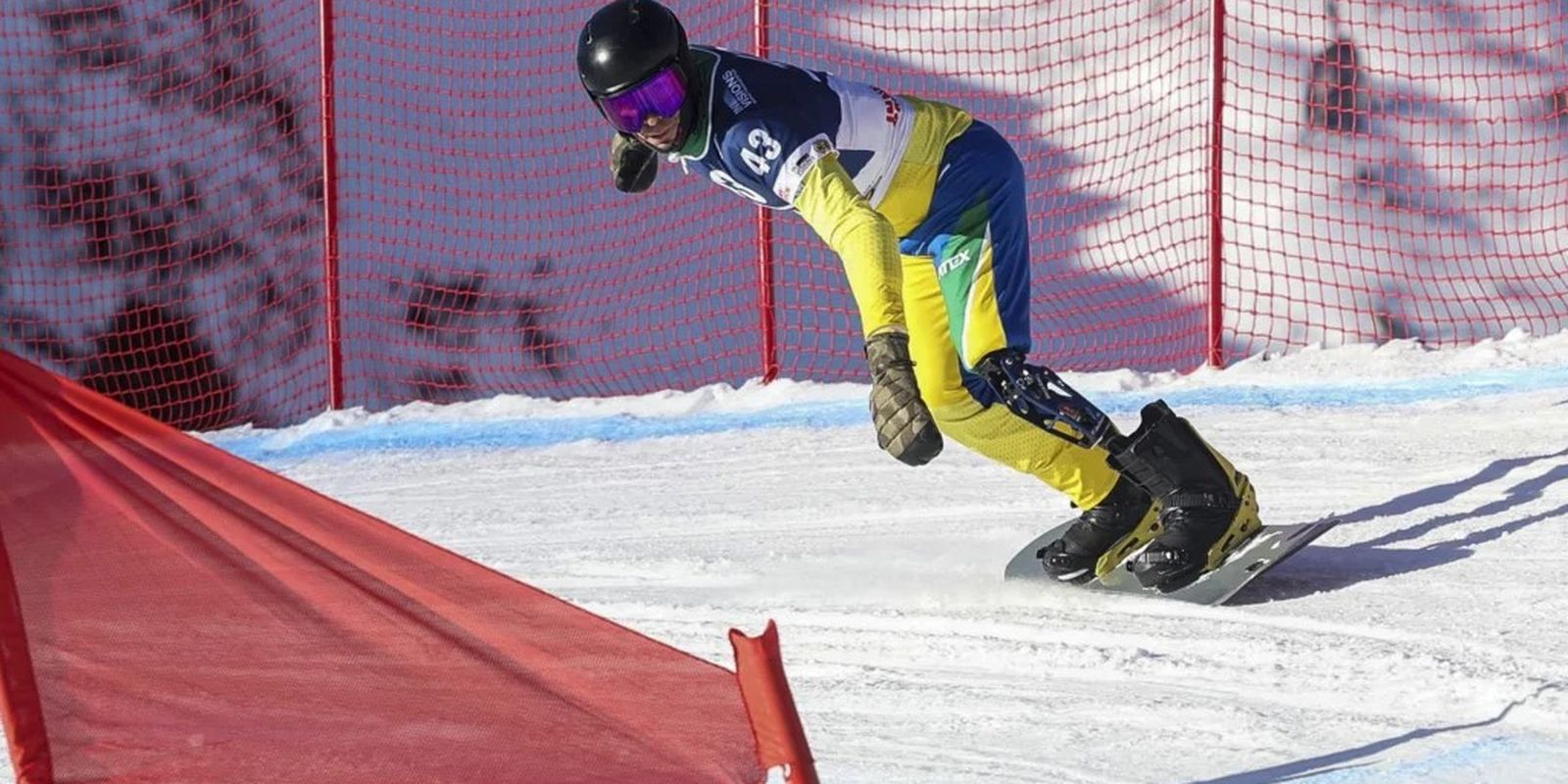 Snowboarder André Barbieri apresenta evolução clínica positiva