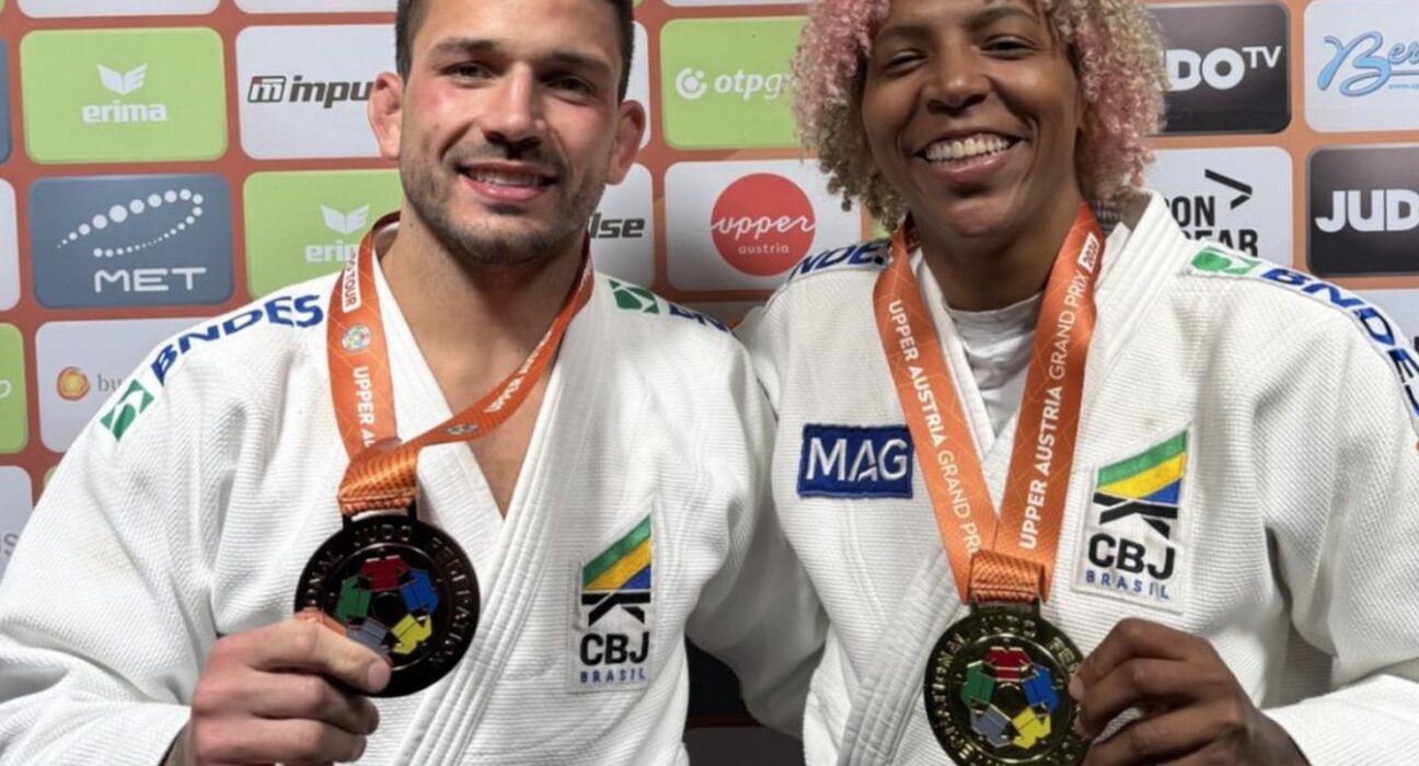 Rafaela Silva é ouro e Cargnin bronze no Grand Prix de judô da Áustria