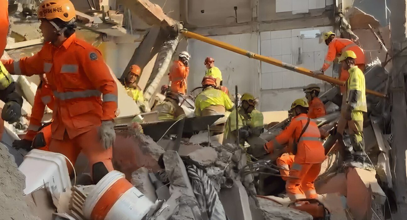 Desabamento de lar de idosos em Belo Horizonte causa seis mortes