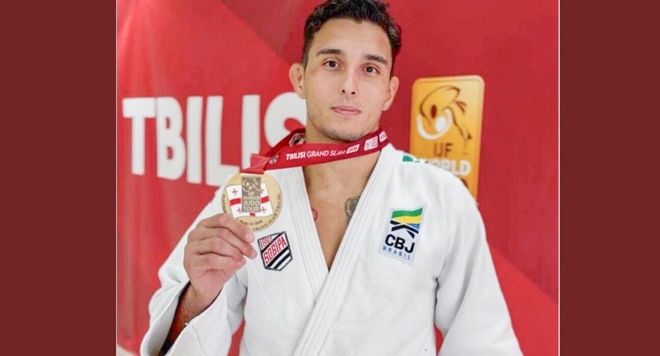 Guilherme Schimidt é bronze no Grand Slam de Tbilisi