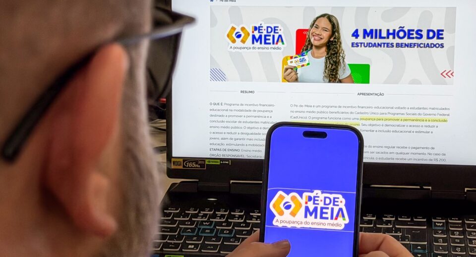 Pé-de-Meia: governo credita pagamento para nascidos em maio e junho