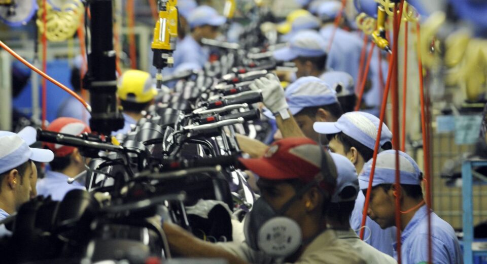Produção de motos cresce 1,7% e tem melhor 1º bimestre em 15 anos