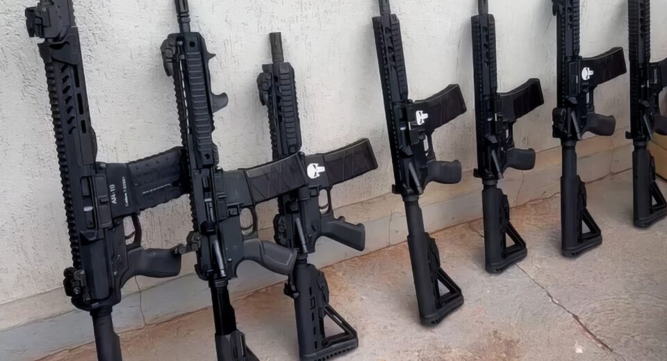 Rede nacional vai combater tráfico de armas