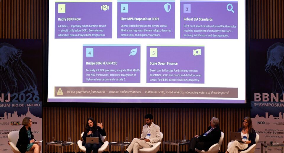 Efeitos da emergência climática no oceano preocupam pesquisadores