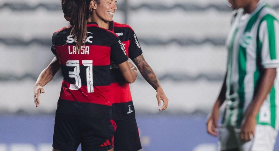 Flamengo derrota Juventude por 3 a 1 no Brasileiro Feminino