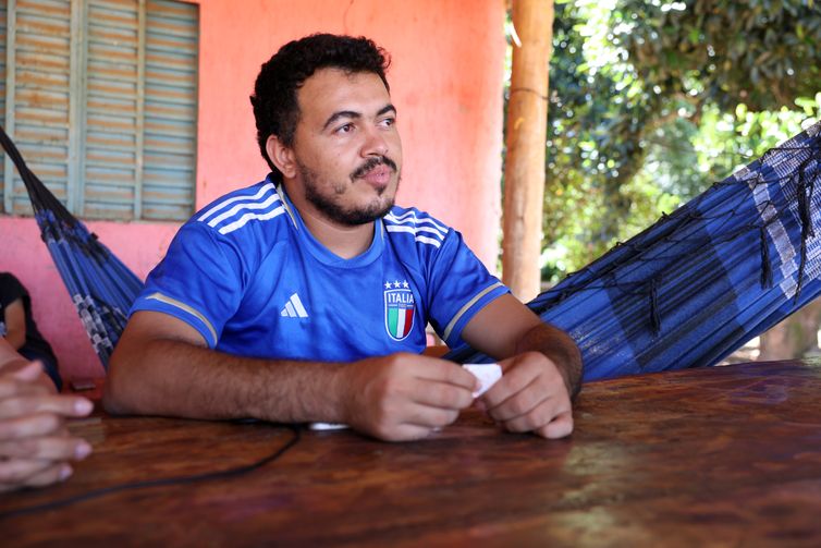 Brasília (DF), 26/03/2026 - Willianderson Moreira, morador do Quilombola Antinha de Baixo no Santo Antônio do Descoberto. Foto: Valter Campanato/Agência Brasil