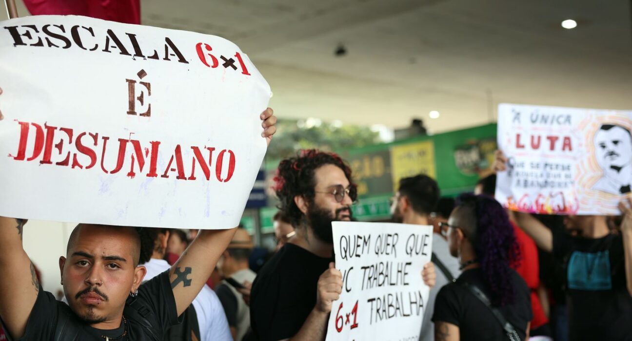 Fim da escala 6x1 é principal bandeira nos atos do 1° de Maio no país