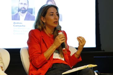 Brasília (DF), 25/03/2026 - Minerais críticos e transição energética. A deputada pela Argentina do parlamento do Mercosul, o Parlasul, Cecilia Nicolini, ex-secretária de Mudanças Climáticas do governo de Alberto Fernández (2019-2023). Foto: Lucas Alvarenga/Ineep