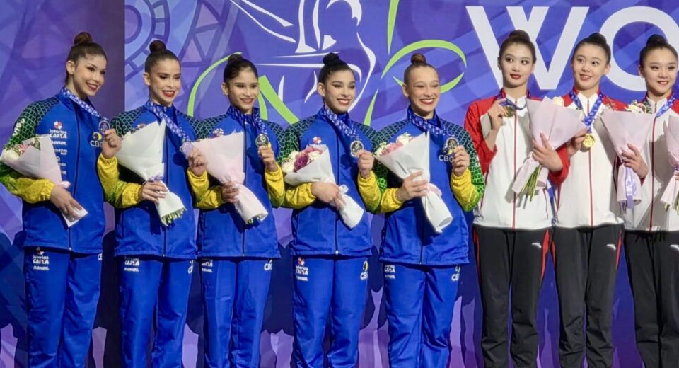 Brasil garante duas medalhas na Copa do Mundo de Ginástica Rítmica