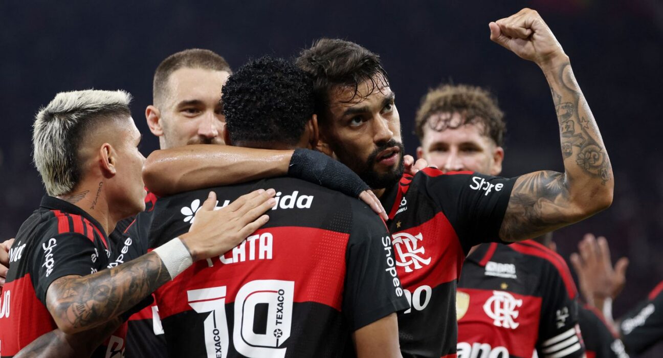 Flamengo reage e vence Santos de virada por 3 a 1 no Brasileirão