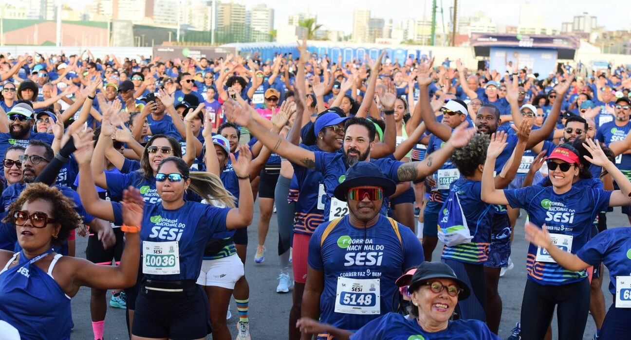 Corrida Nacional do Sesi supera 60 mil inscritos em segunda edição