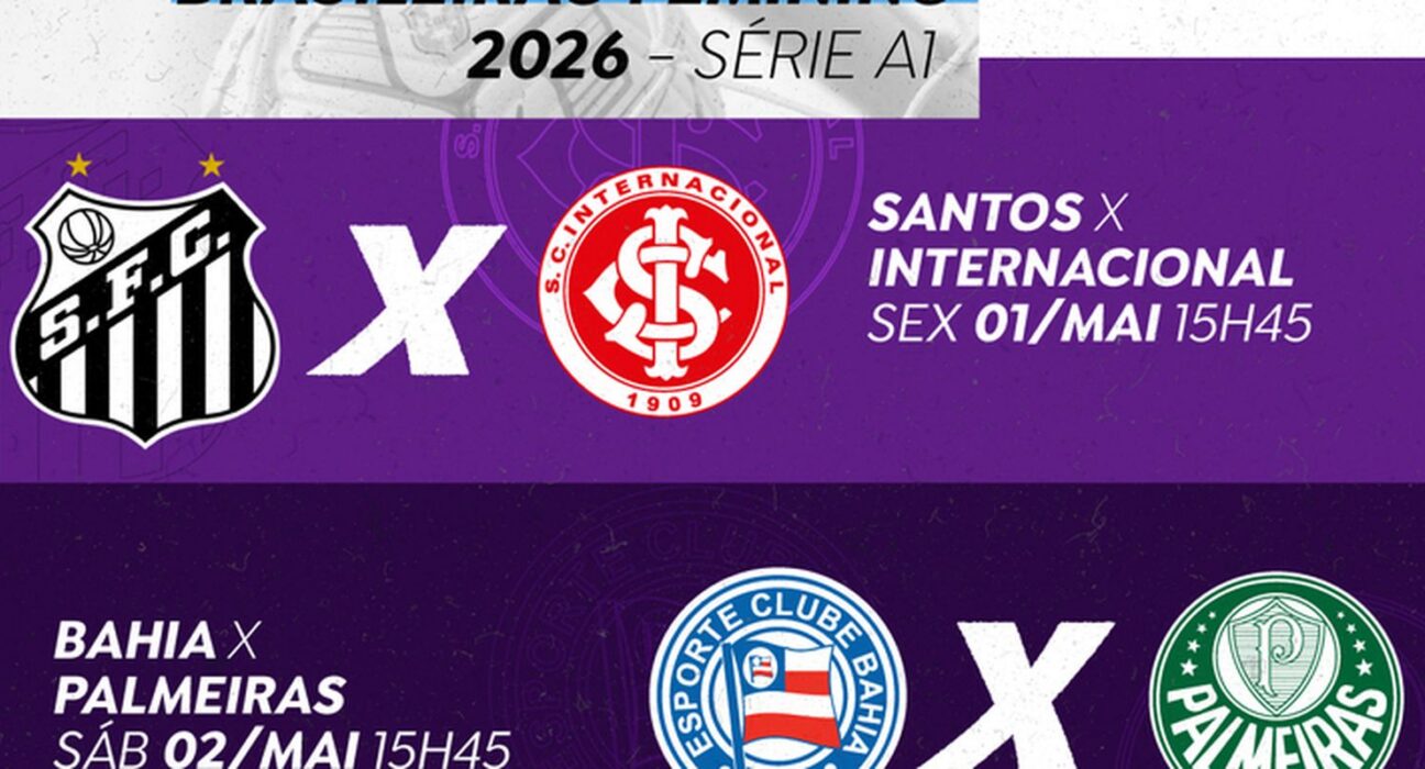 TV Brasil transmite jogos do Brasileirão Feminino nesta sexta e sábado