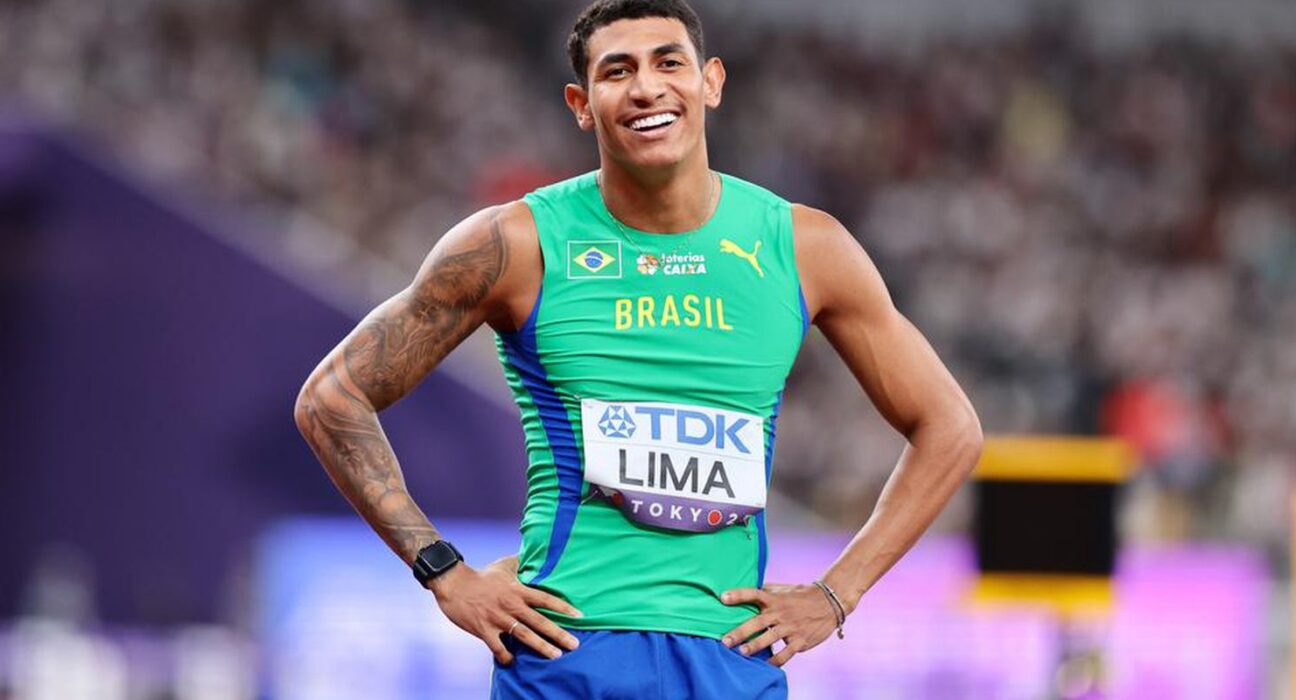 Erik Cardoso supera recorde nos 100 m, mas não tem marca homologada