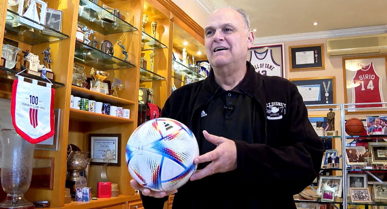 Em entrevistas, Oscar mostra relíquias e revela ídolos do esporte