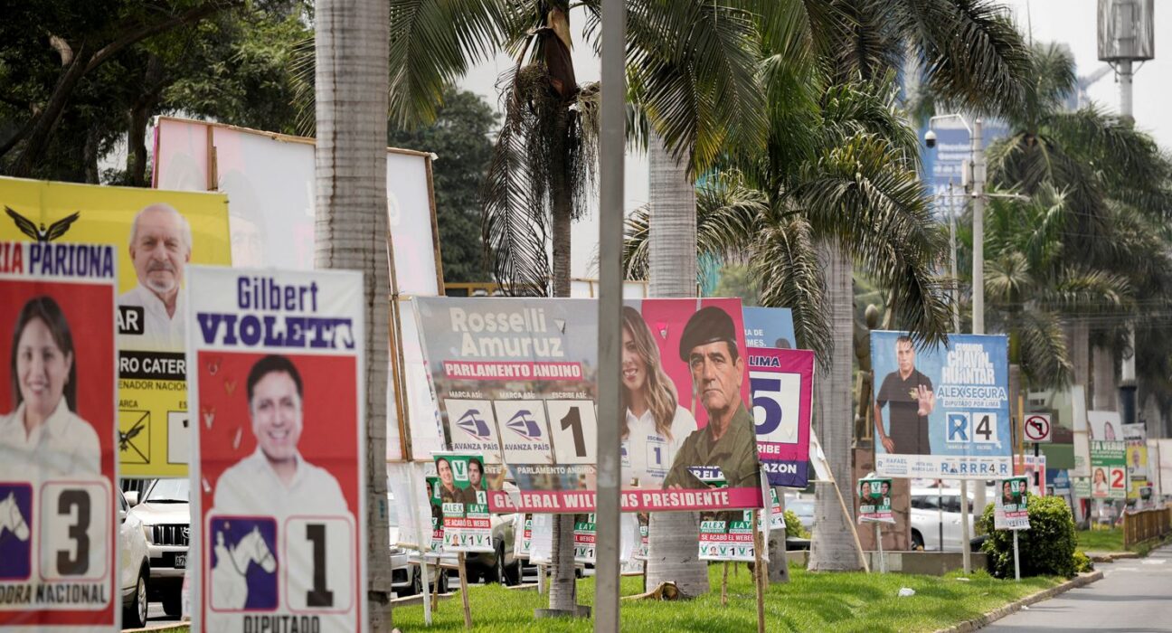 Peru vai às urnas com 35 candidatos presidenciais e resultado incerto