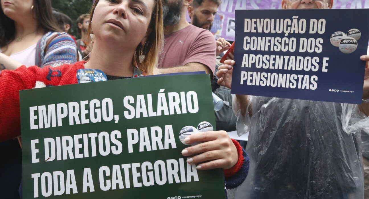 Professores da rede de SP fazem paralisação nesta quinta e sexta-feira