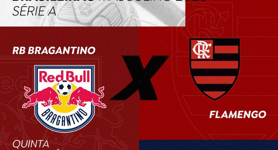 Rádio Nacional transmite, na quinta, RB Bragantino x Flamengo