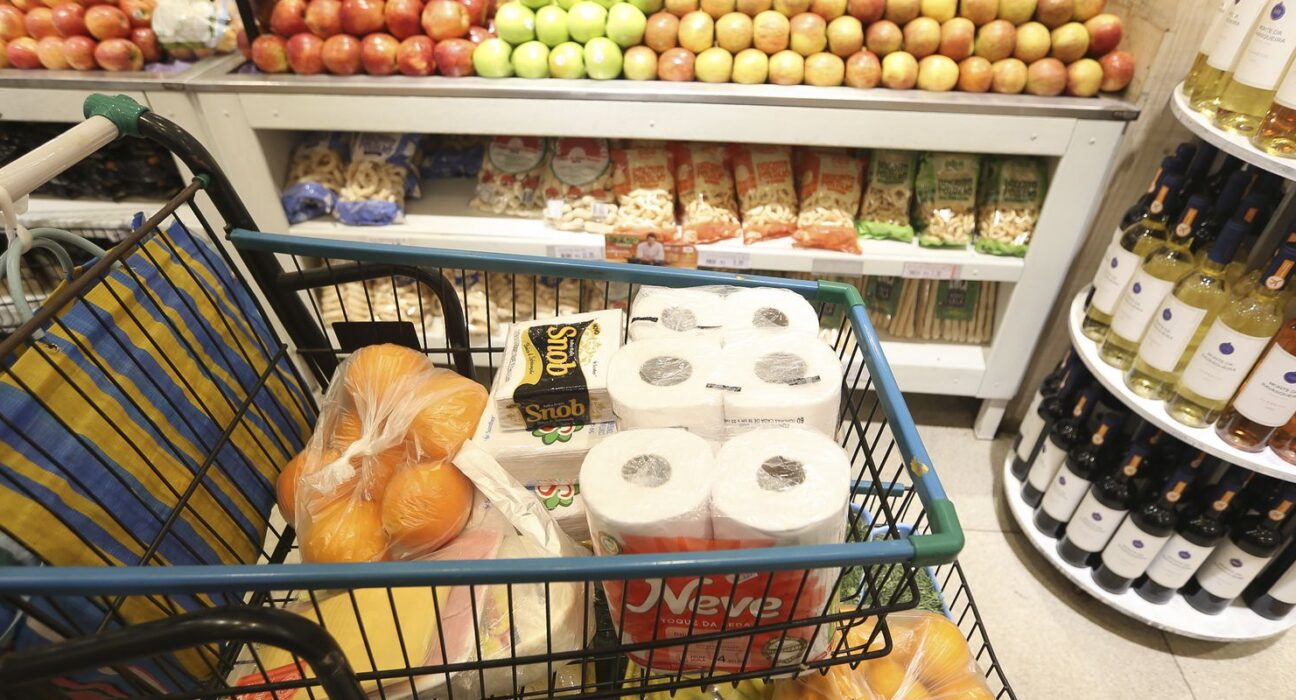 Consumo em supermercados cresce 1,92% no primeiro trimestre
