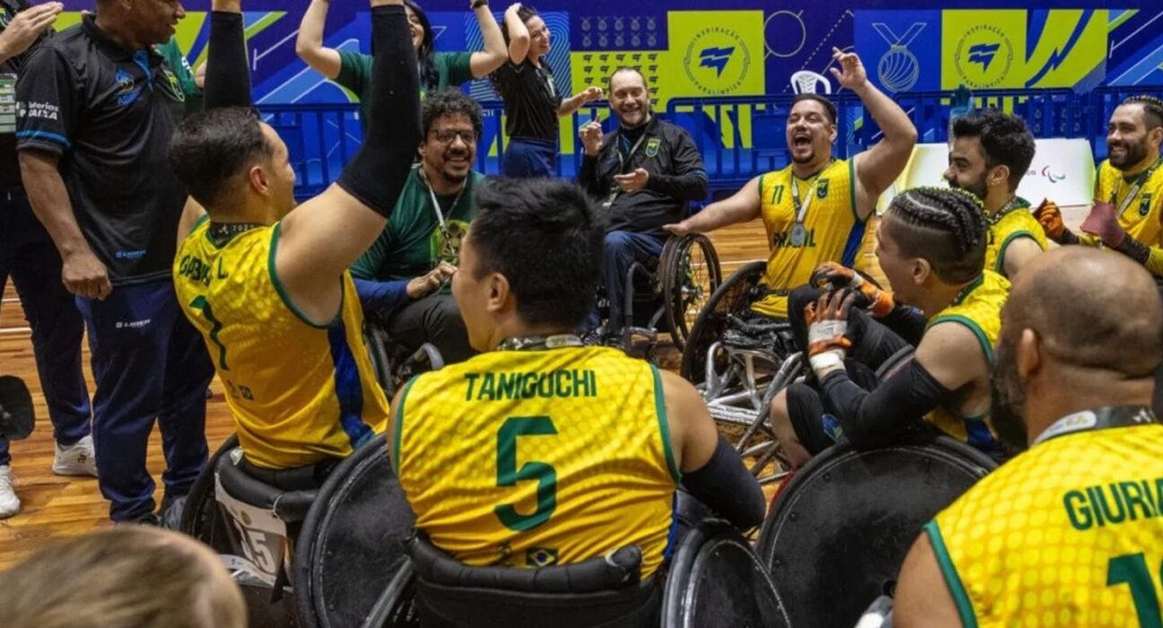 Seleção de rúgbi em cadeira de rodas conquista torneio internacional