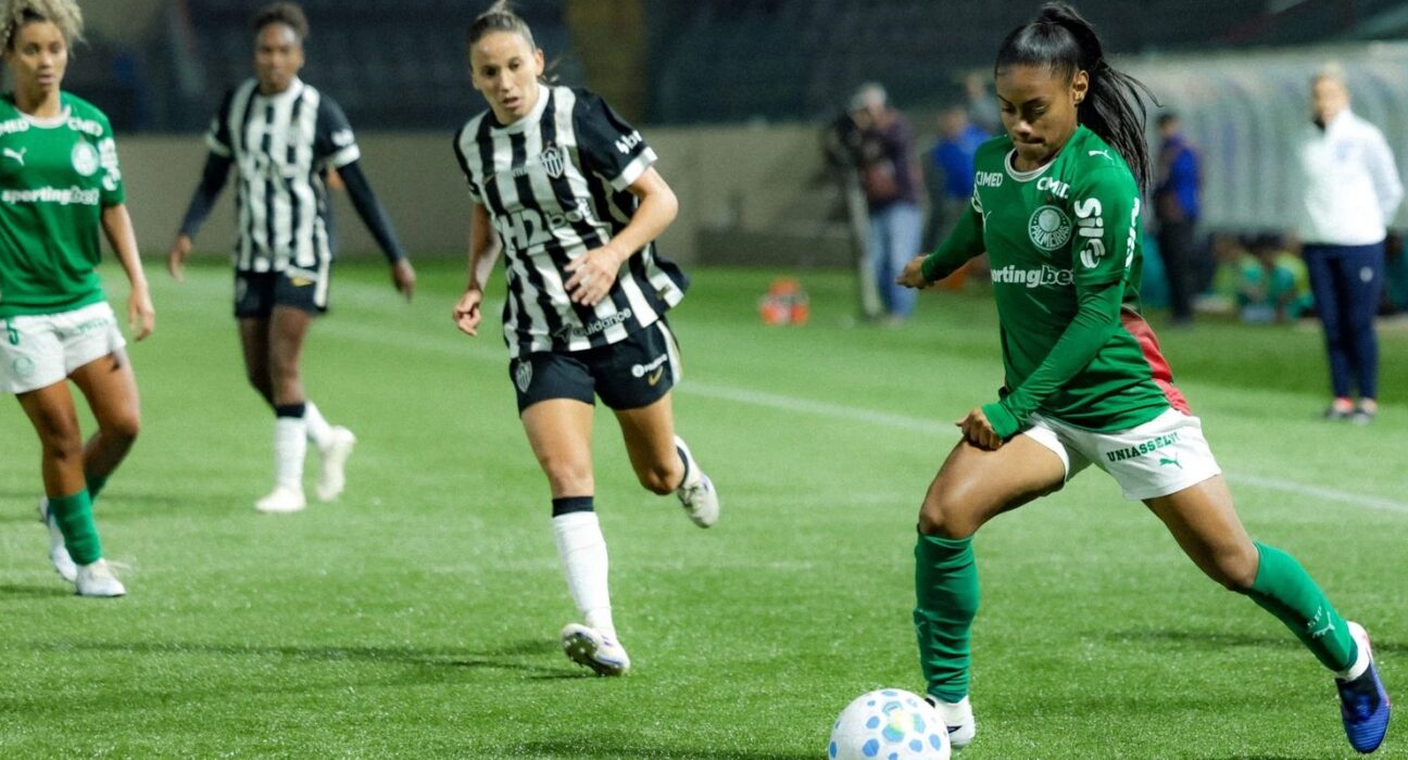 BR feminino: Palmeiras goleia Atlético-MG e assume vice-liderança