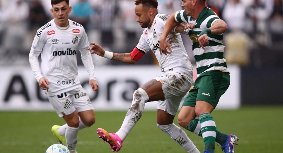 Coritiba ofusca festa para Neymar e derrota Santos pelo Brasileirão