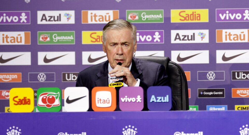 Carlo Ancelotti pede que torcida confie nos 26 convocados para a Copa