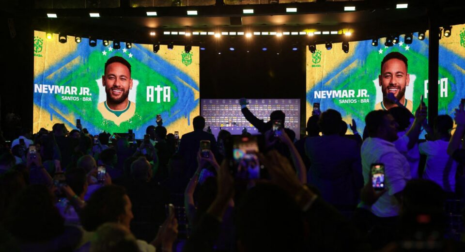 Com a presença de Neymar, Ancelotti convoca seleção para a Copa
