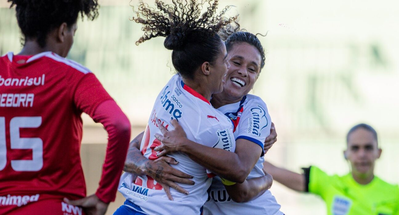 Bahia decide no 1º tempo e vence o Inter pelo Brasileirão Feminino