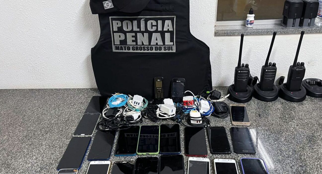 Operação Mute apreendeu 8,5 mil celulares em presídios desde 2023