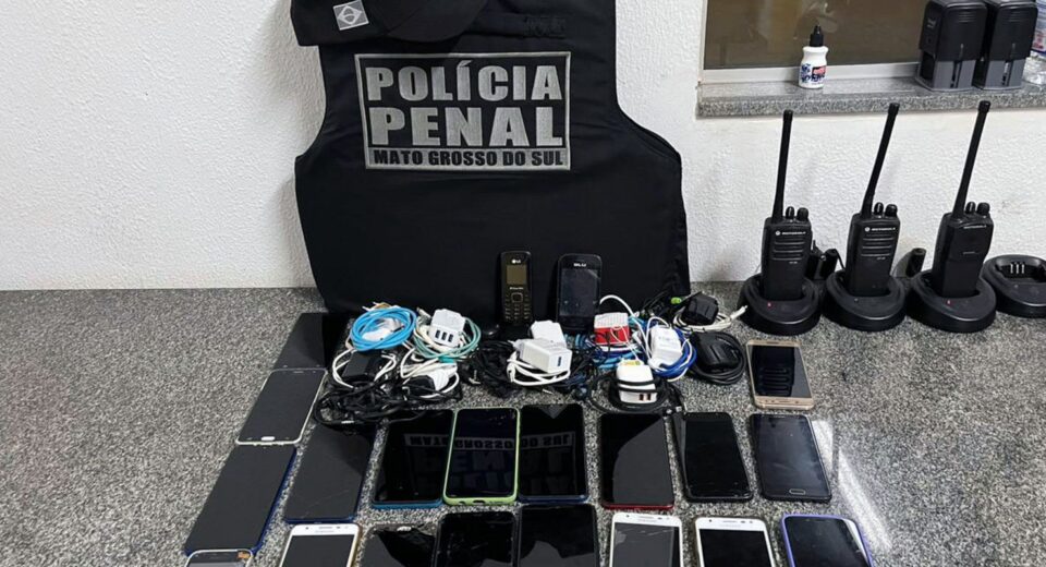 Operação Mute apreendeu 8,5 mil celulares em presídios desde 2023