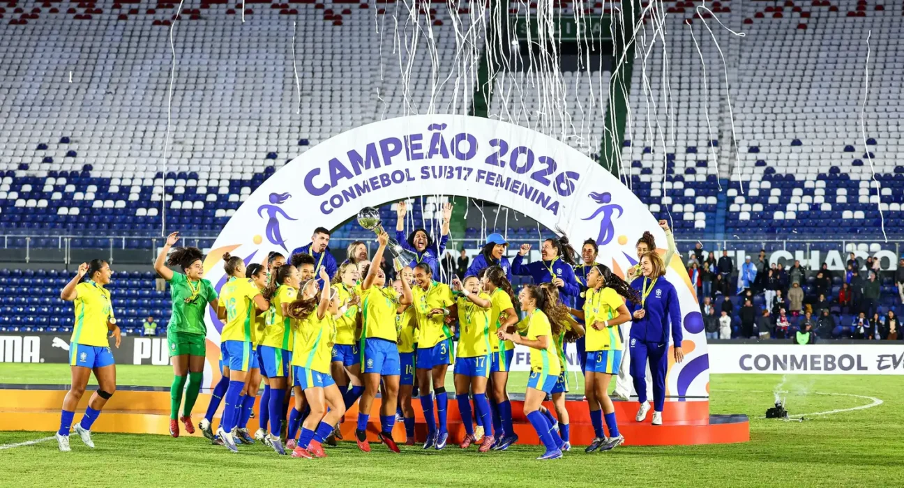Brasil derrota Argentina e é campeão Sul-Americano Sub-17 feminino