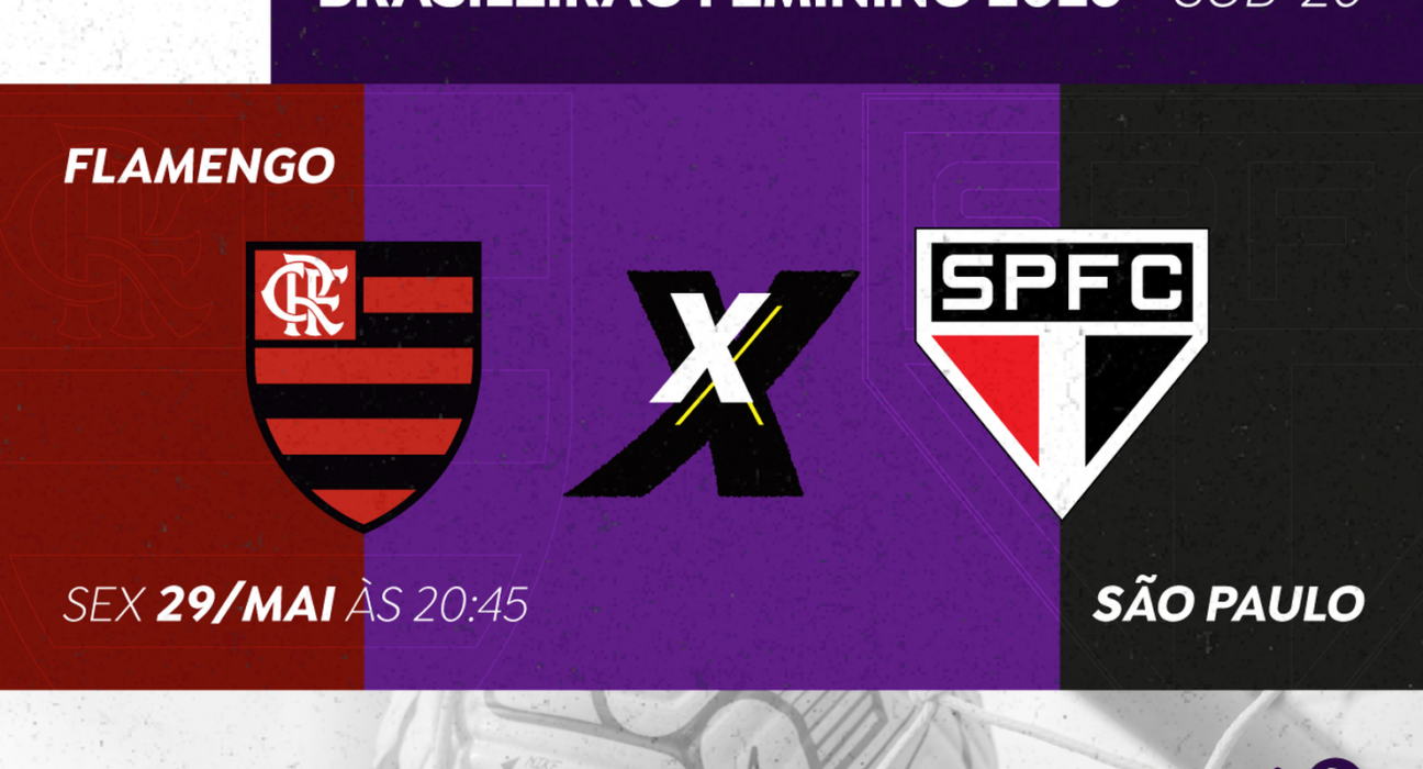 Brasileirão Feminino Sub-20: TV Brasil transmite Flamengo X São Paulo