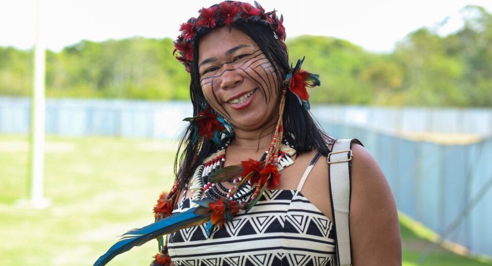 Música e dança Tupinikim marcam início de evento nacional de cultura
