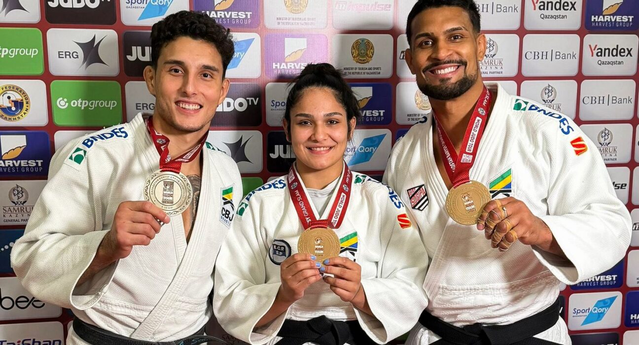 Brasil conquista sete medalhas no Grand Slam de Astana no Cazaquistão